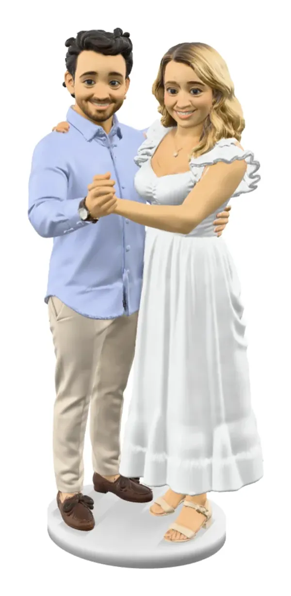 3D náhled figurky: Jennifer & Christopher, První tanec