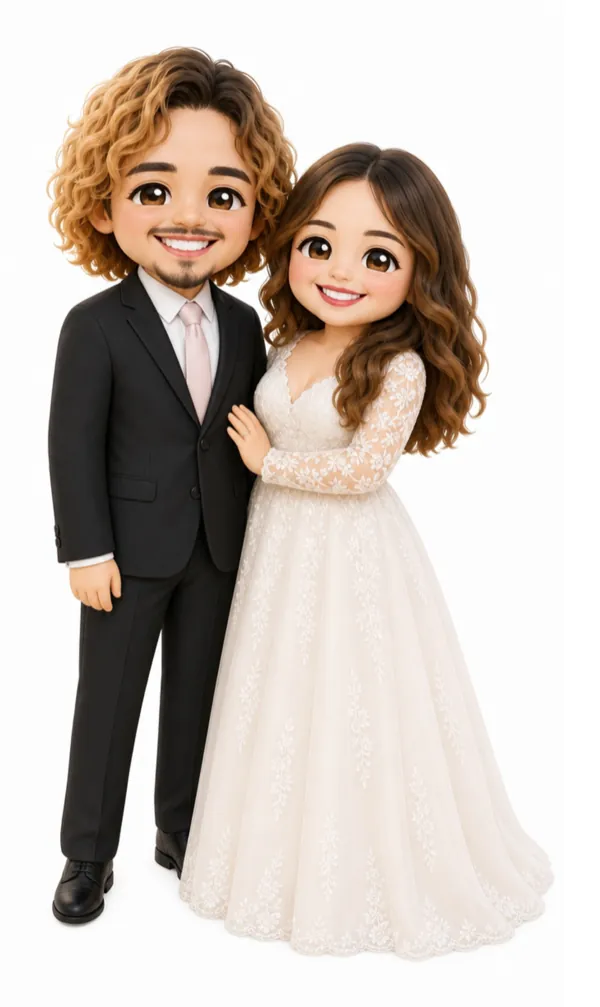 2D náhled: Lauren & Aidan ve stylu Chibi styl