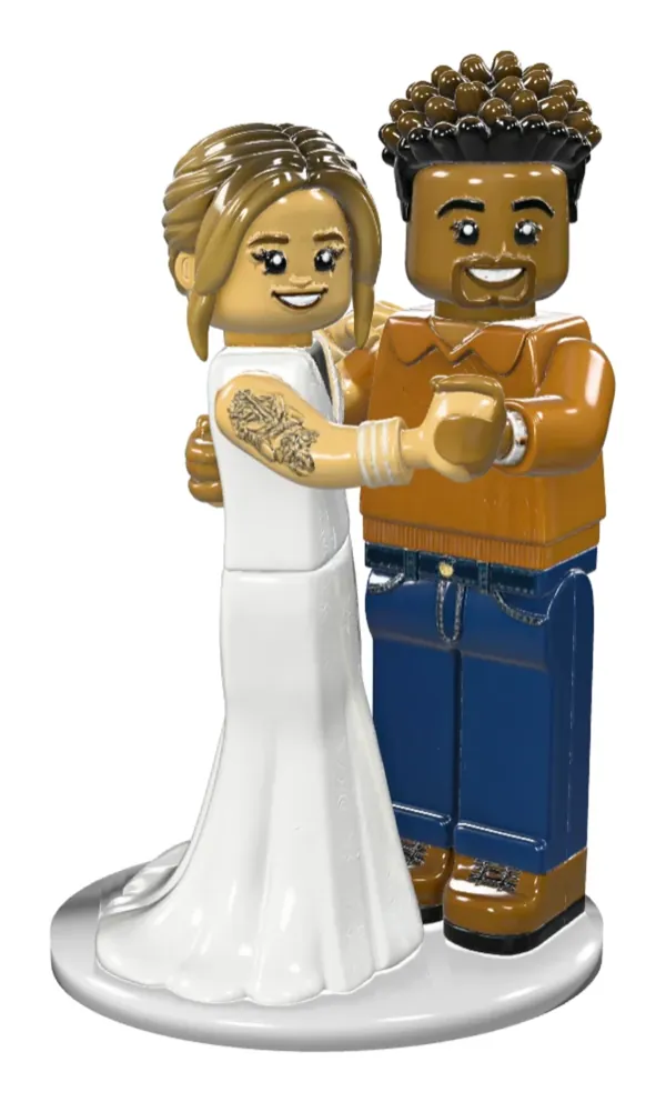 3D náhled figurky: Morgan & Donovan, První tanec