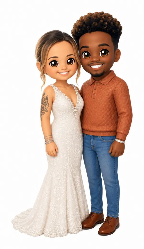 2D náhled: Morgan & Donovan ve stylu Chibi styl